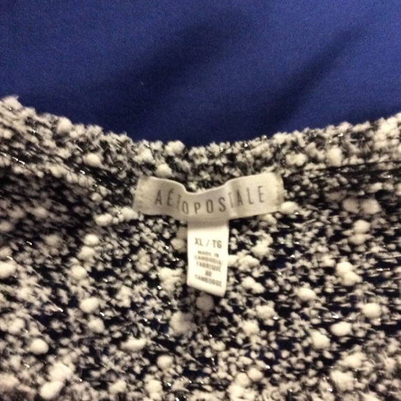 Aeropostale Chunky Knit High Low Sweater XL - Picture 2 of 7
